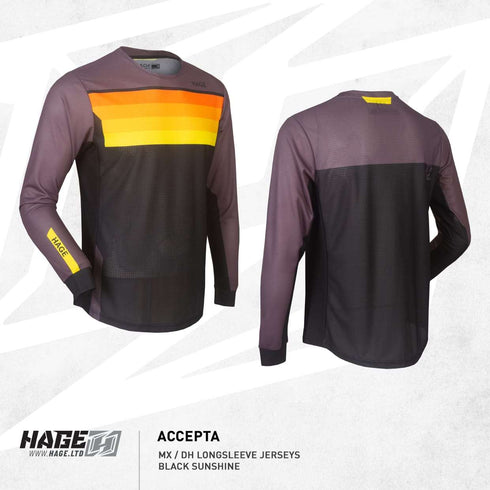 Accepta Black Sunshine Jersey