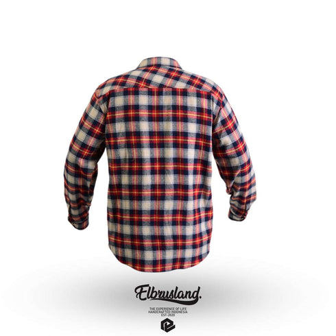 Elbrusland Red Yellow Flannel Shirt