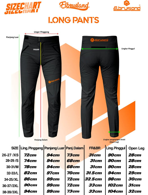Elbrusland Gamkonora Long Pants - Black