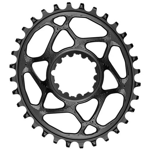 Absolute Black SRAM Oval Boost Chainring 3mm Offset