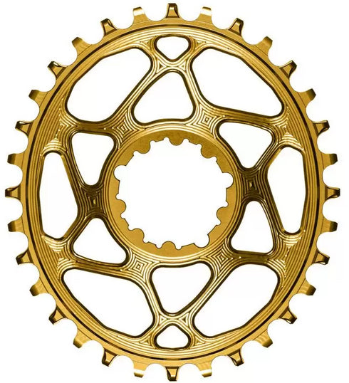 Absolute Black SRAM Oval Boost Chainring 3mm Offset