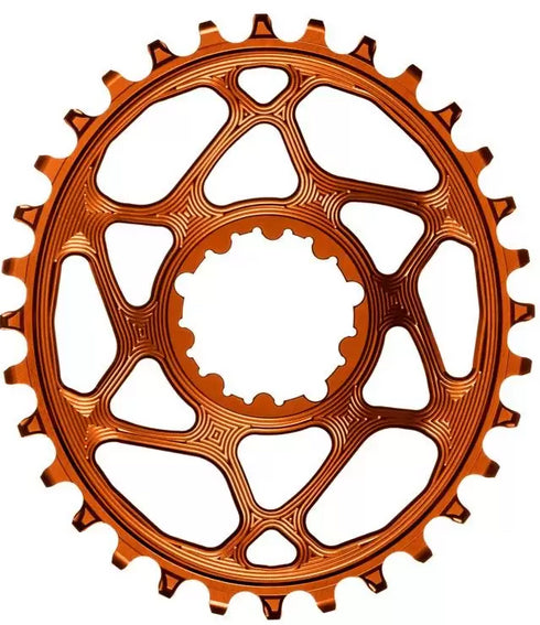 Absolute Black SRAM Oval Boost Chainring 3mm Offset