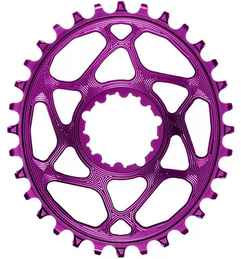 Absolute Black SRAM Oval Boost Chainring 3mm Offset