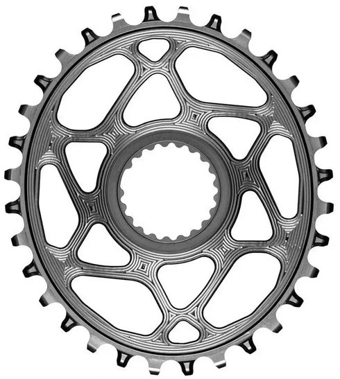 Absolute Black Shimano 12 speed Oval Boost Chainring