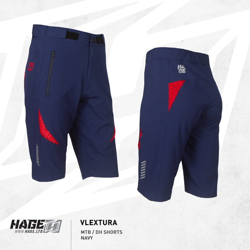 Vlextura Navy Shorts