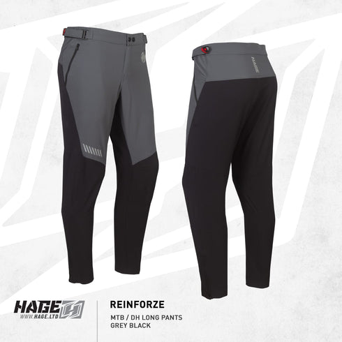 Reinforze Long Pants Grey Black