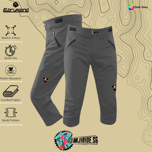 Elbrusland Manik 7/8 Pants 2.0 Dark Grey