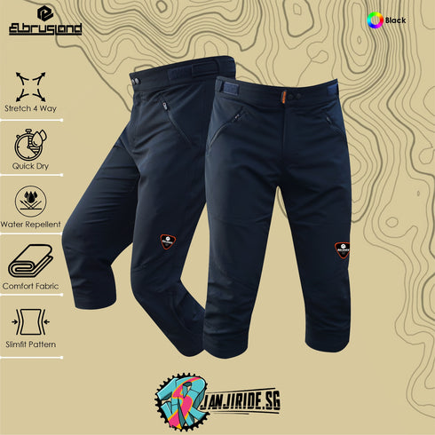 Elbrusland Manik 7/8 Pants 2.0 Black
