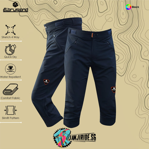 Elbrusland Manik 7/8 Pants 2.0 Black