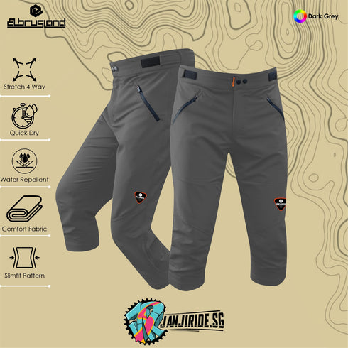 Elbrusland Manik 7/8 Pants 2.0 Dark Grey