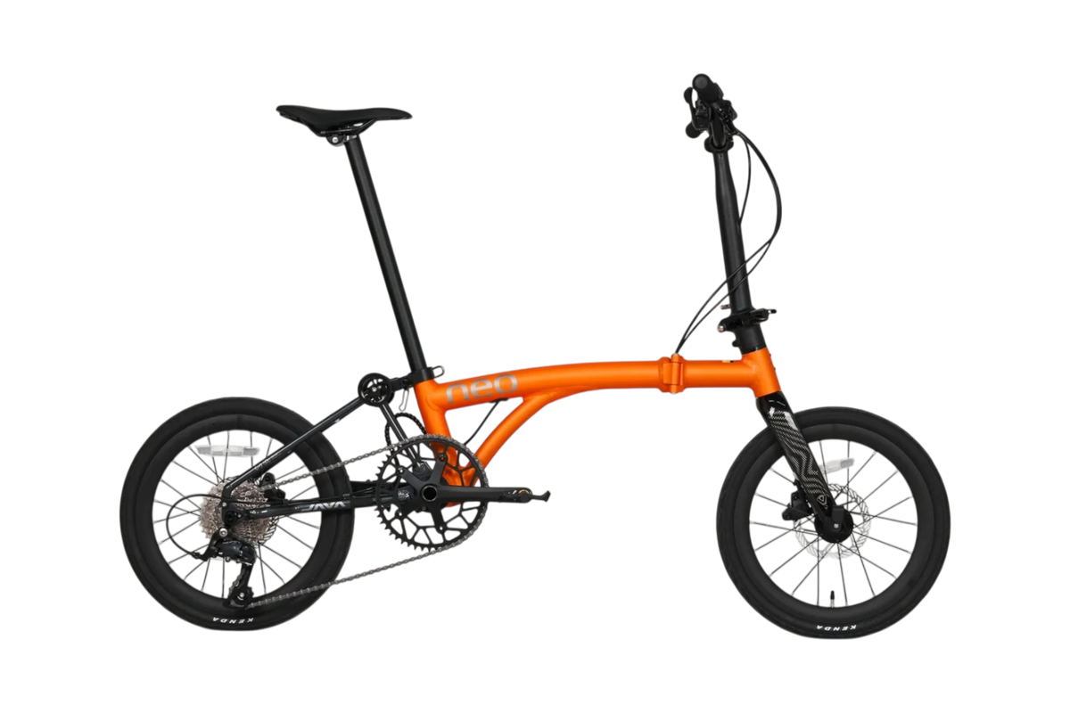 Java Neo 3 16 Inch Java Neo 3 16 inch with Carbon Fork Trifold Folding Bicycle – JanjiRide.SG